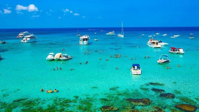 Paradise Blue Villa Pomos Exterior foto