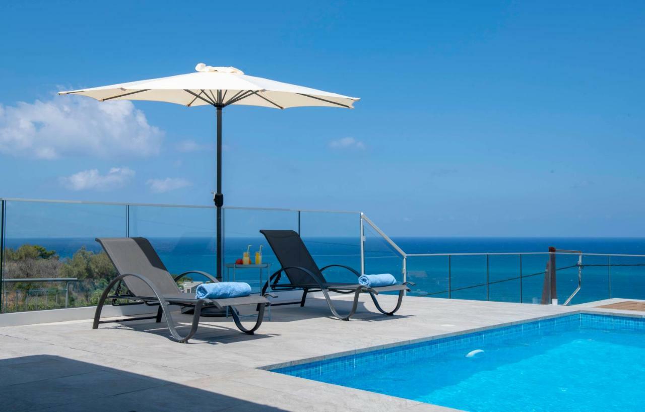 Paradise Blue Villa Pomos Exterior foto